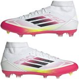 ADIDAS f50 league fg/mg mid Voetbal schoen fg heren Wit Geel