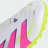 adidas - Predator League - Veterloze Turf Voetbalschoenen - Wit - Gerecycled Materiaal