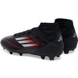Adidas - f50 League FG/MG Mid - Voetbalschoen - Zwart - Katoen
