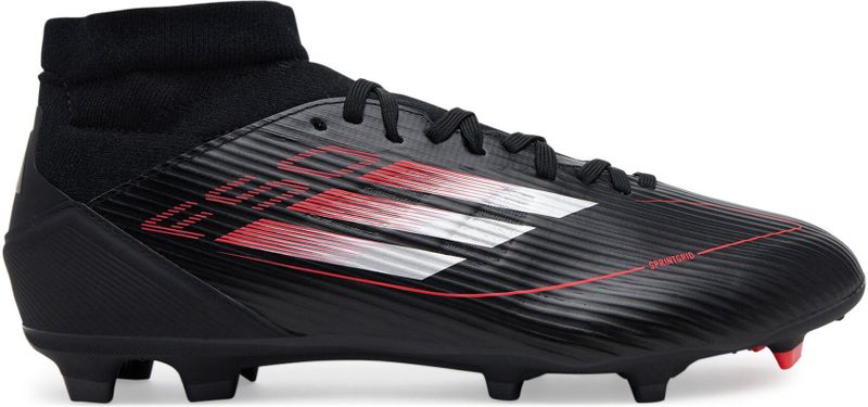 Adidas - f50 League FG/MG Mid - Voetbalschoen - Zwart - Katoen