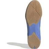 Adidas - F50 League - Zaalschoenen - Blauw - Fiberskin - Vetersluiting