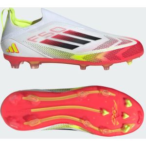 Adidas F50 Elite Laceless Fg - Voetbalschoenen - Groen - Synthetisch - Kinder