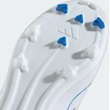 adidas F50 League Voetbalschoenen - Wit - Blauw - Zilver - Synthetisch Materiaal