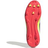 adidas - F50 League - Voetbalschoenen - Wit - Fiberskin-bovenwerk