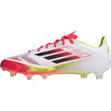adidas - F50 Elite - Voetbalschoenen - Wit Rood Zwart Geel - Synthetisch