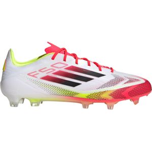 adidas - F50 Elite - Voetbalschoenen - Wit Rood Zwart Geel - Synthetisch
