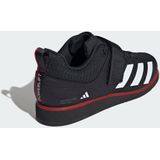 adidas - Powerlift 5 - Schoenen - Zwart Wit - Gerecycled Materiaal