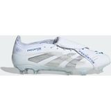 adidas - Predator Elite FT Voetbalschoenen - Wit Zilver Blauw - Synthetisch
