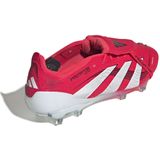 adidas - Elite Fold Over Tong Voetbalschoenen - Rood Wit - HybridTouch Bovenwerk