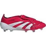 adidas - Elite Fold Over Tong Voetbalschoenen - Rood Wit - HybridTouch Bovenwerk