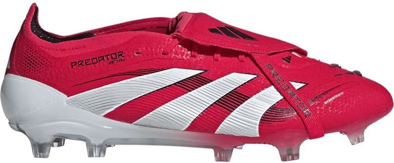 adidas - Elite Fold Over Tong Voetbalschoenen - Rood Wit - HybridTouch Bovenwerk