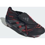 adidas - Predator Elite FT - Voetbalschoenen - Zwart Grijs Rood - Synthetisch