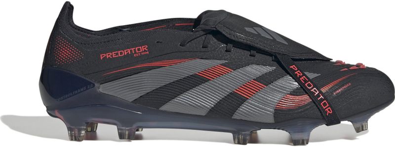 adidas - Predator Elite FT - Voetbalschoenen - Zwart Grijs Rood - Synthetisch