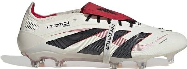 adidas - Predator Elite FT - Voetbalschoenen - Wit Zwart Rood - Synthetisch Materiaal