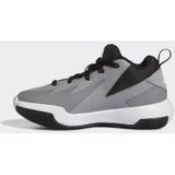 adidas - Cross Em Up Select Mid - Basketbalschoenen - GRETHR/VOETWEAR WIT/CARBON ZWART