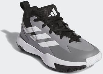 adidas - Cross Em Up Select Mid - Basketbalschoenen - GRETHR/VOETWEAR WIT/CARBON ZWART