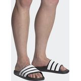 adidas - Adilette Flow - Teenslippers - Zwart - Kunststof