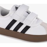Adidas - Vl Court 3.0 - Babyschoenen - Zwart - Synthetisch Leer