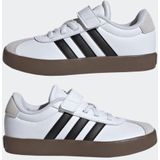 Adidas - Vl Court 3.0 - Skateschoenen - Zwart - Synthetisch Leer