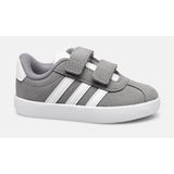 adidas Uniseks-Baby VL COURT 3.0 SHOES INFANTS, dash grey/ftwr white/lime burst, 27 EU