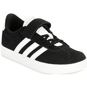 adidas Uniseks-Kind VL COURT 3.0 HOOK AND LOOP SHOES KIDS, core black/Cloud white/core black, 31 1/2 EU