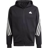 adidas Sportswear Future Icons 3-Stripes Ritshoodie - Heren - Zwart