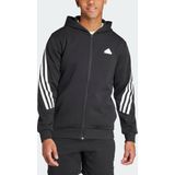 adidas Sportswear Future Icons 3-Stripes Ritshoodie - Heren - Zwart