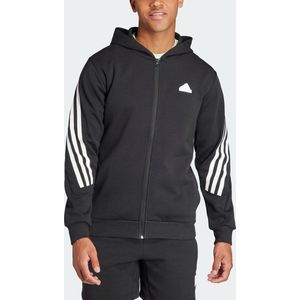 adidas Sportswear Future Icons 3-Stripes Ritshoodie - Heren - Zwart