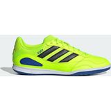 adidas - Super Sala III - Zaalvoetbalschoenen - Neongeel Zwart Blauw - Synthetisch Bovenwerk
