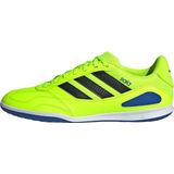 adidas - Super Sala III - Zaalvoetbalschoenen - Neongeel Zwart Blauw - Synthetisch Bovenwerk