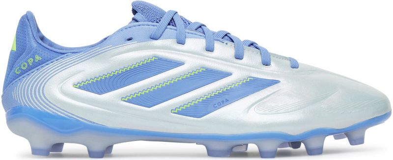 adidas - Copa Pure III Pro - Voetbalschoenen - Blauw Grijs Neongeel - Leer