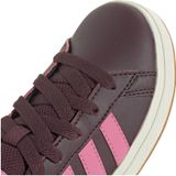 adidas - Grand Court 2.0 - Sneakers - Bruin/Roze - Gerecycled Materiaal