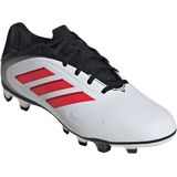 adidas Copa Pure III Club - Voetbalschoenen - Wit Zwart Rood - Synthetisch Bovenwerk