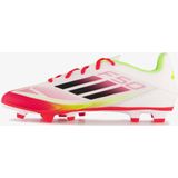 adidas Copa Pure III Club - Voetbalschoenen - Wit Zwart Rood - Synthetisch Bovenwerk