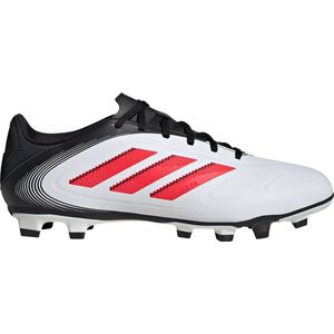 adidas Copa Pure III Club - Voetbalschoenen - Wit Zwart Rood - Synthetisch Bovenwerk