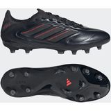 adidas - Copa Pure III Pro - Voetbalschoenen - Zwart Donkergrijs Rood - Fusionskin Bovenwerk