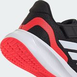 adidas RUNFALCON 5 Kinderschoenen - Core Black/Cloud White/Lucid Red