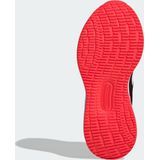 adidas RUNFALCON 5 Kinderschoenen - Core Black/Cloud White/Lucid Red