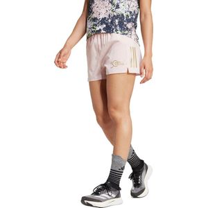 adidas Performance BMW Berlin Marathon 2024 Short - Dames - Roze