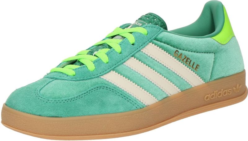 Adidas Originals - Gazelle Indoor W - Schoenen - Groen - Suède