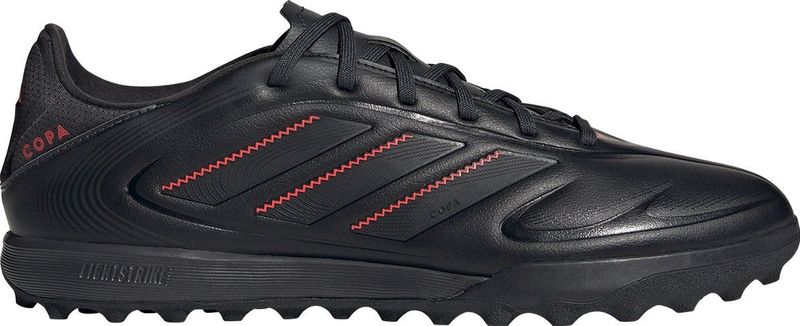 adidas - COPA PURE III LEAGUE - Voetbalschoenen - Core Black / Carbon / Lucid Red - Synthetisch Bovenmateriaal