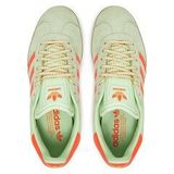 adidas Originals - GAZELLE - Sneakers - Semi Green Spark / Solar Orange / Gum - Leer