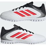 adidas COPA PURE III CLUB Turf Voetbalschoenen Kids - Cloud White/Lucid Red/Core Black
