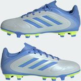 adidas Copa Pure III Club Voetbalschoenen - Blauw Grijs Neongeel - Synthetisch Bovenwerk