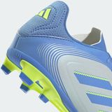 adidas Copa Pure III Club Voetbalschoenen - Blauw Grijs Neongeel - Synthetisch Bovenwerk