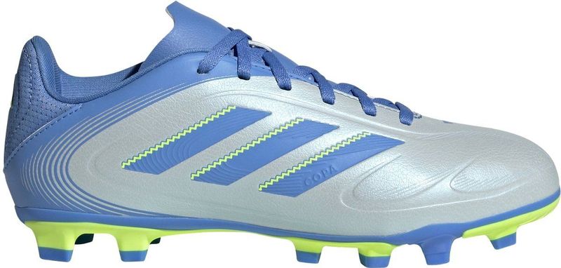 adidas Copa Pure III Club Voetbalschoenen - Blauw Grijs Neongeel - Synthetisch Bovenwerk