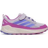 adidas Uniseks-Kind Terrex Trailmaker 2 Hiking Shoes - Silver Dawn/Semi Cobalt Blue/Purple Burst