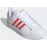 Adidas - Grand Court 2.0 - Sneakers - Wit - Synthetisch Leer