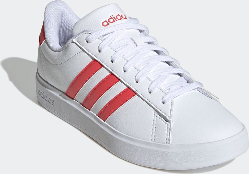 Adidas - Grand Court 2.0 - Sneakers - Wit - Synthetisch Leer