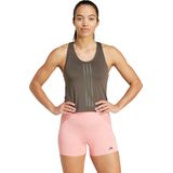 adidas - Performance Power Reversible - Tanktop - Groen - 91% Gerecycled Polyester, AEROREADY
